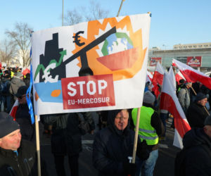 Protest rolników w Warszawie (9.01.2026)
