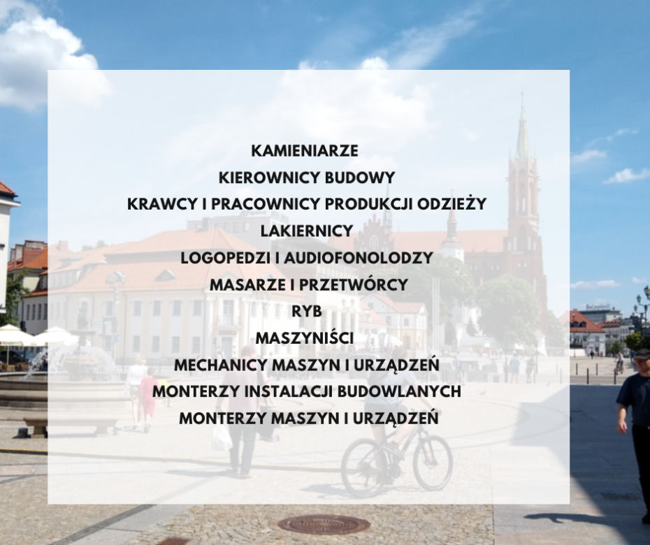 Białystok. W tych zawodach znajdziesz pracę w 2020 roku