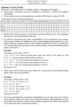 Matura 2012 - informatyka, poziom rozszerzony