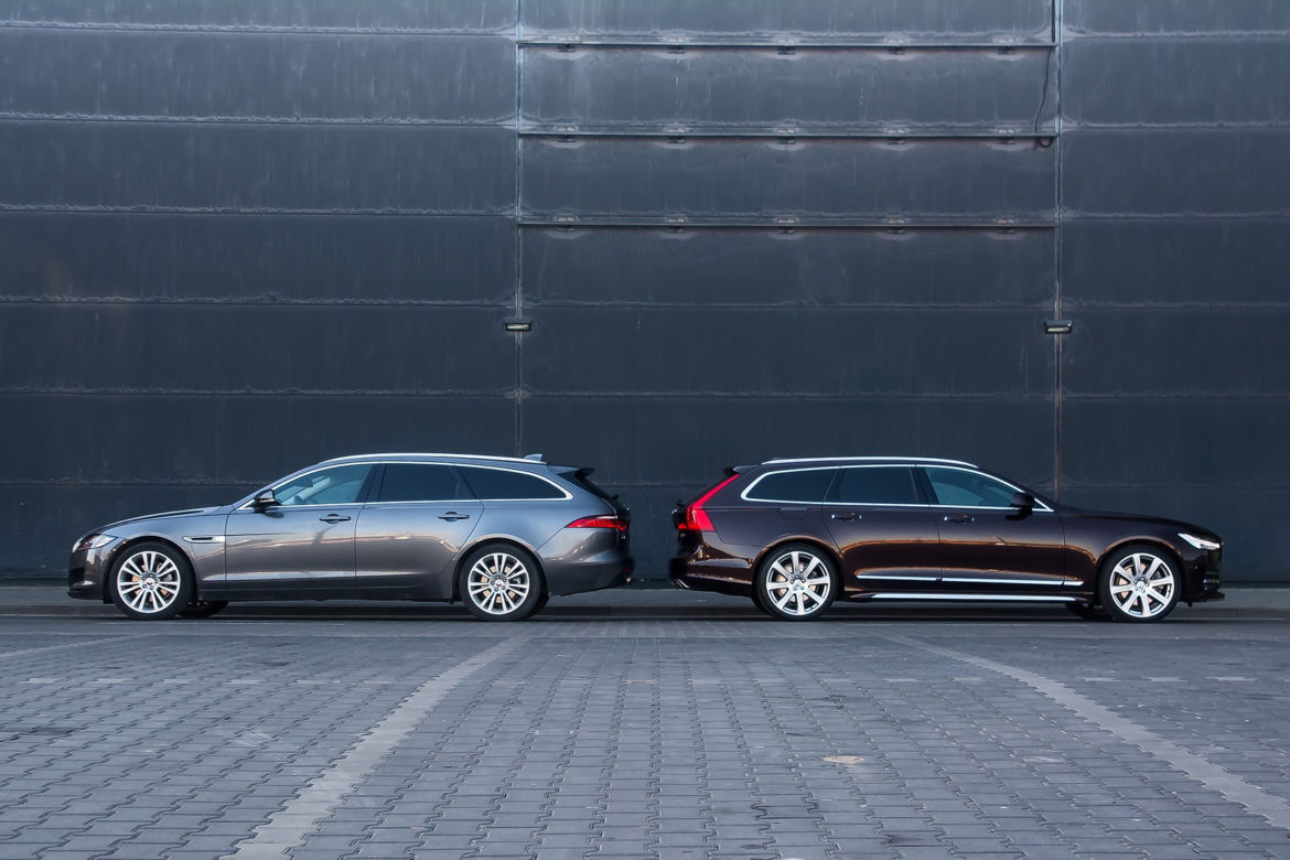 Jaguar XF Sportbrake vs. Volvo V90