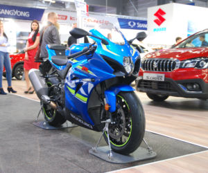 Motocykle Suzuki na Targach Poznań Motor Show 2017