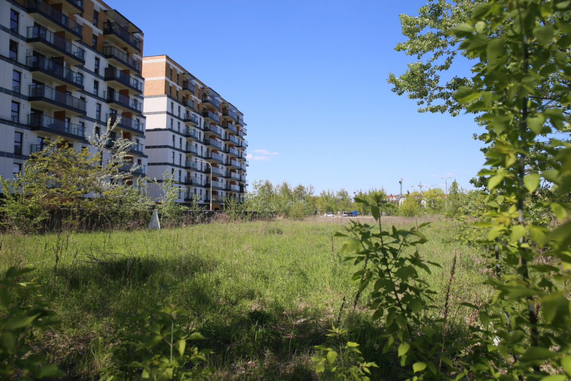 Mieszkańcy chcą tu park, nie kolejny blok. Awantura o działkę we Włochach