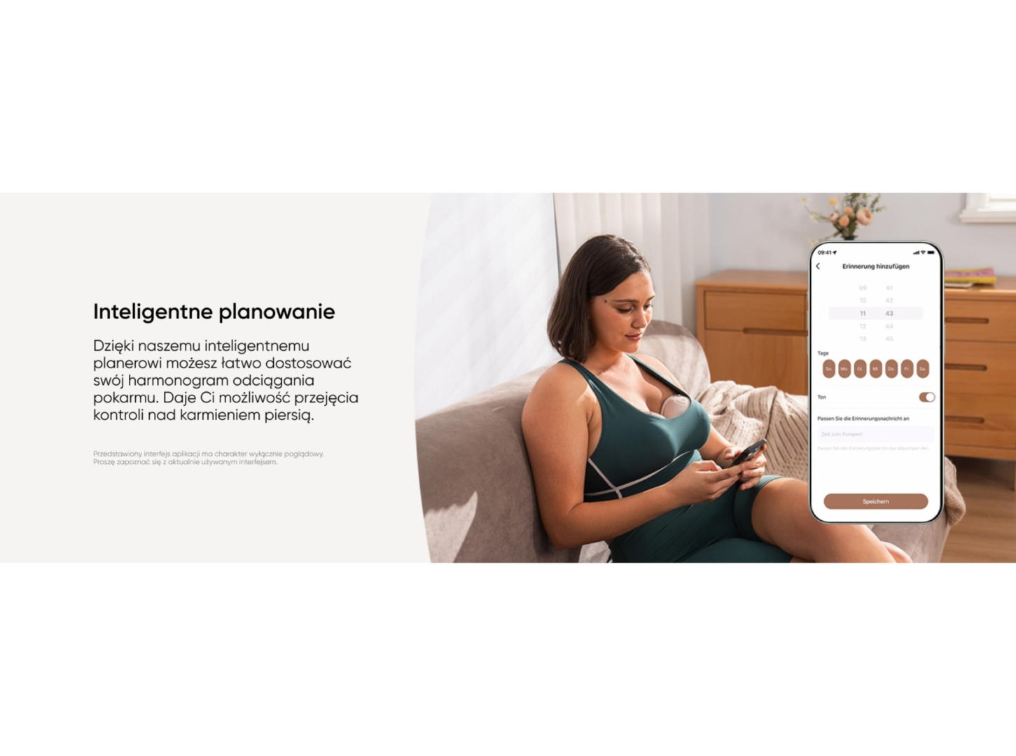Harmonogramowanie eufy Baby S1 Pro