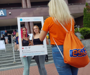 Eska Summer City Olsztyn - wizyta w Kortowie, rekrutacja na UWM 19.07