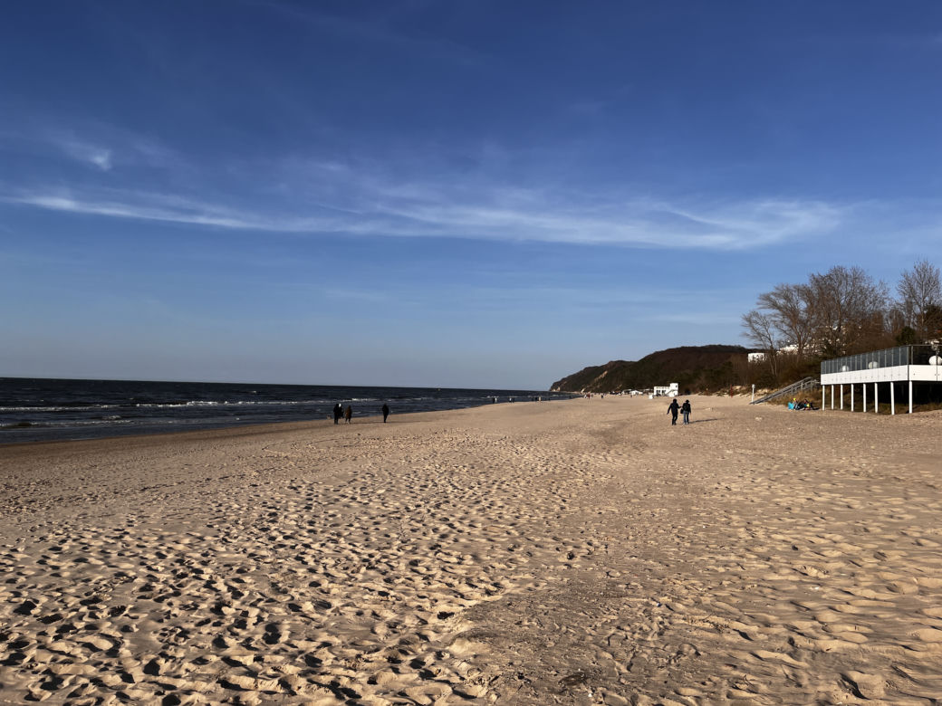 Miejsce 7. plaża w Międzyzdrojach