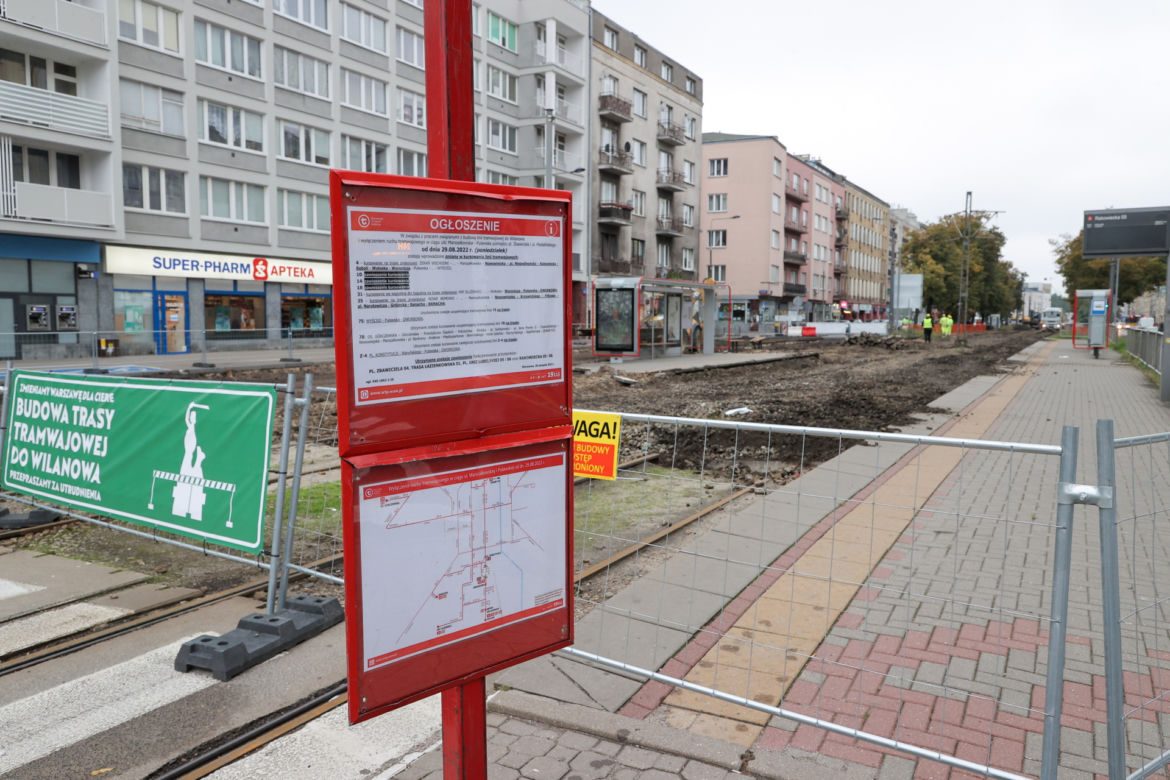 Kumulacja miejskich remontów. Tramwajarze paraliżują Warszawę 
