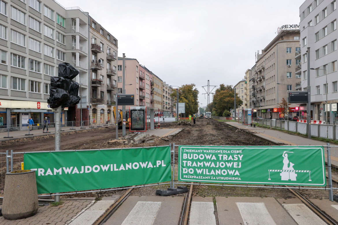 Kumulacja miejskich remontów. Tramwajarze paraliżują Warszawę 