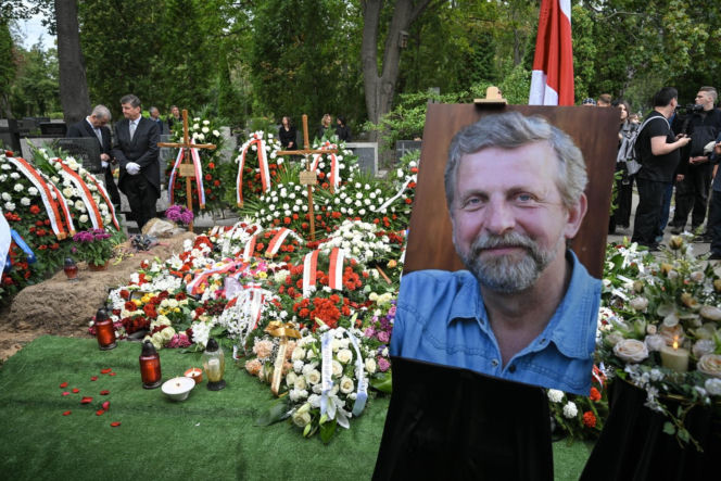 Alaksandr Milinkiewicz spoczął na warszawskich Powązkach