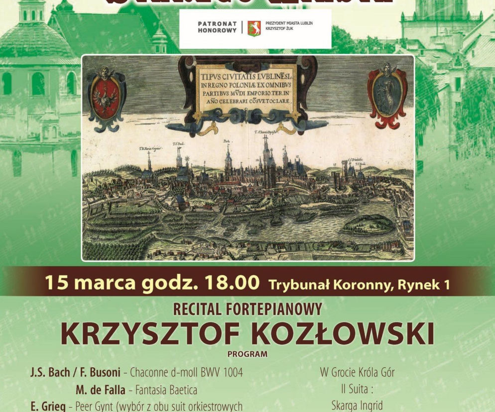 Harmonie Starego Miasta - plakat wydarzenia