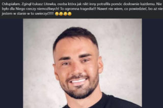 Nie żyje Łukasz Litewka