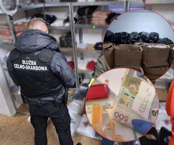 Rozbili gang od podróbek. Towar za 5,3 mln zł sprzedawali na żywo