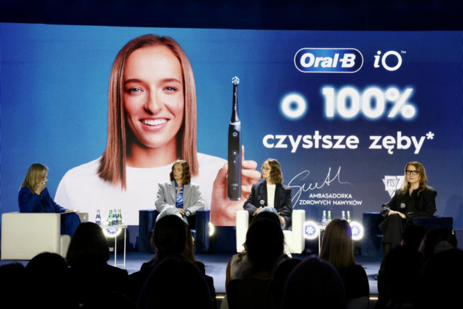Iga i Agata Świątek na konferencji otwierającej kampanię Oral-B