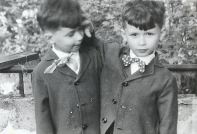 Lech i Jarosław Kaczyńscy