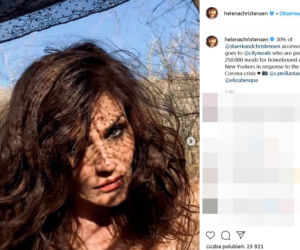Helena Christensen młodnieje na kwarantannie