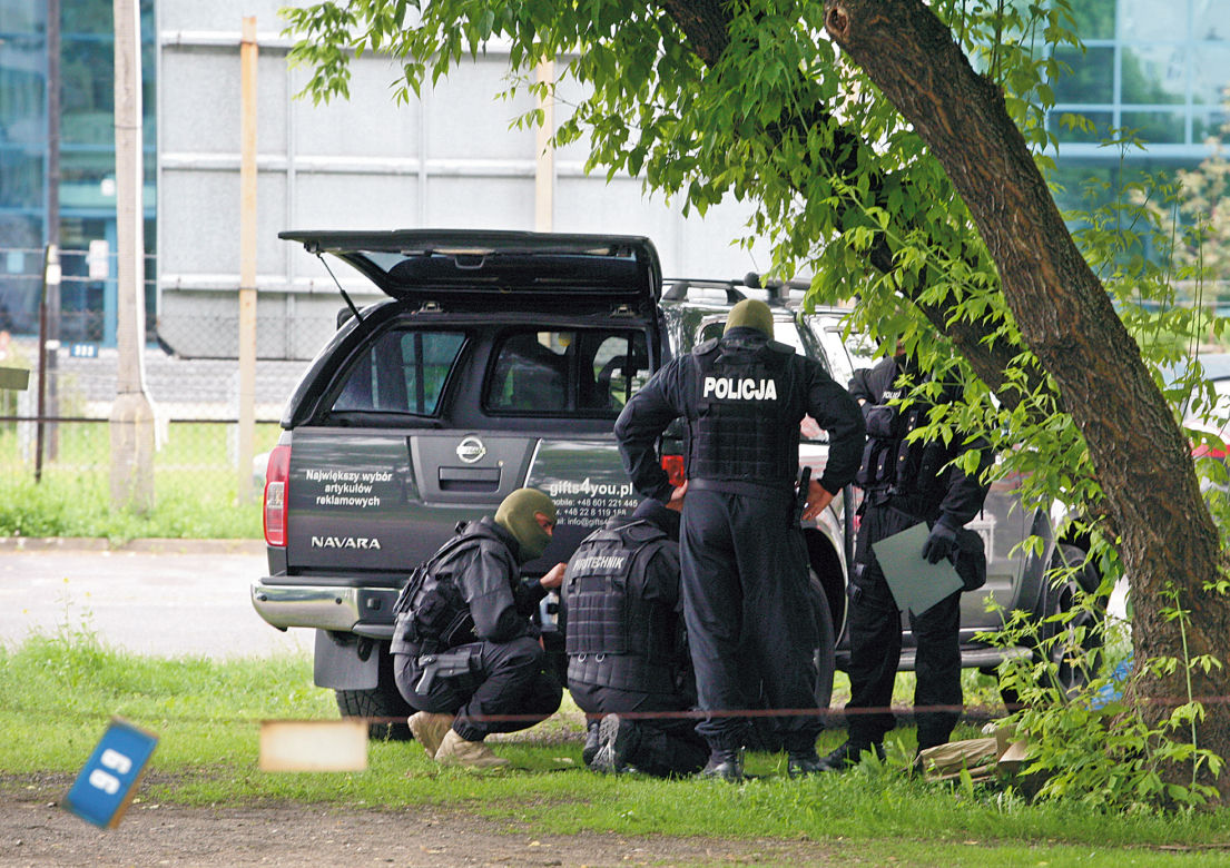 Kable wystraszyły kierowcę