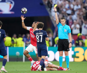 Liga mistrzów. Mecz PSG - Arsenal