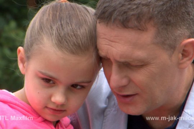 M jak miłość odc. 1093. Basia Rogowska (Maja Wudkiewicz), Artur (Robert Moskwa)