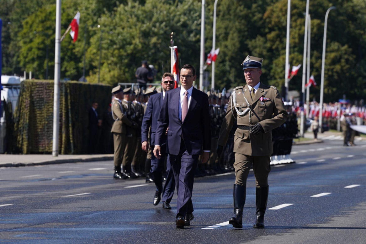 Defilada z okazji Święta Wojska Polskiego