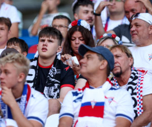 Górnik Zabrze - Ferencvaros: Zdjęcia kibiców z meczu 3. rundy eliminacji Ligi Europy