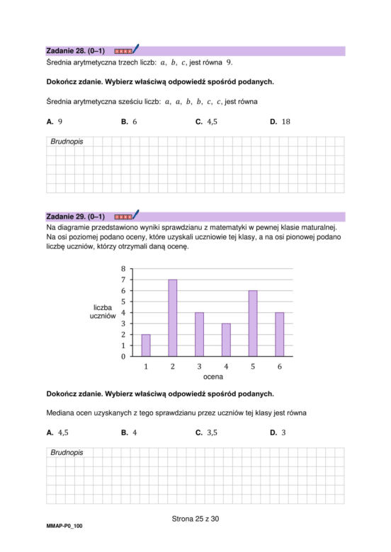 Matura 2024 - ARKUSZ CKE z matematyki (pp, nowa formuła)