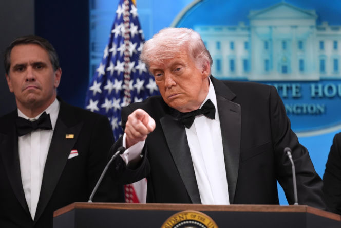 Strzały na kolacji z udziałem Donalda Trumpa