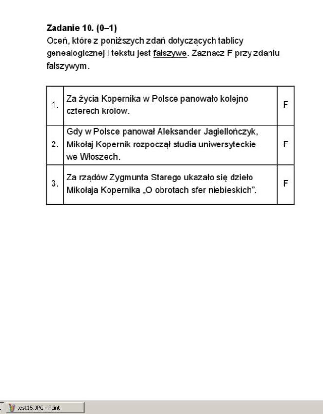 Strona 13. Egzamin gimnazjalisty. CZĘŚĆ HISTORIA-WOS