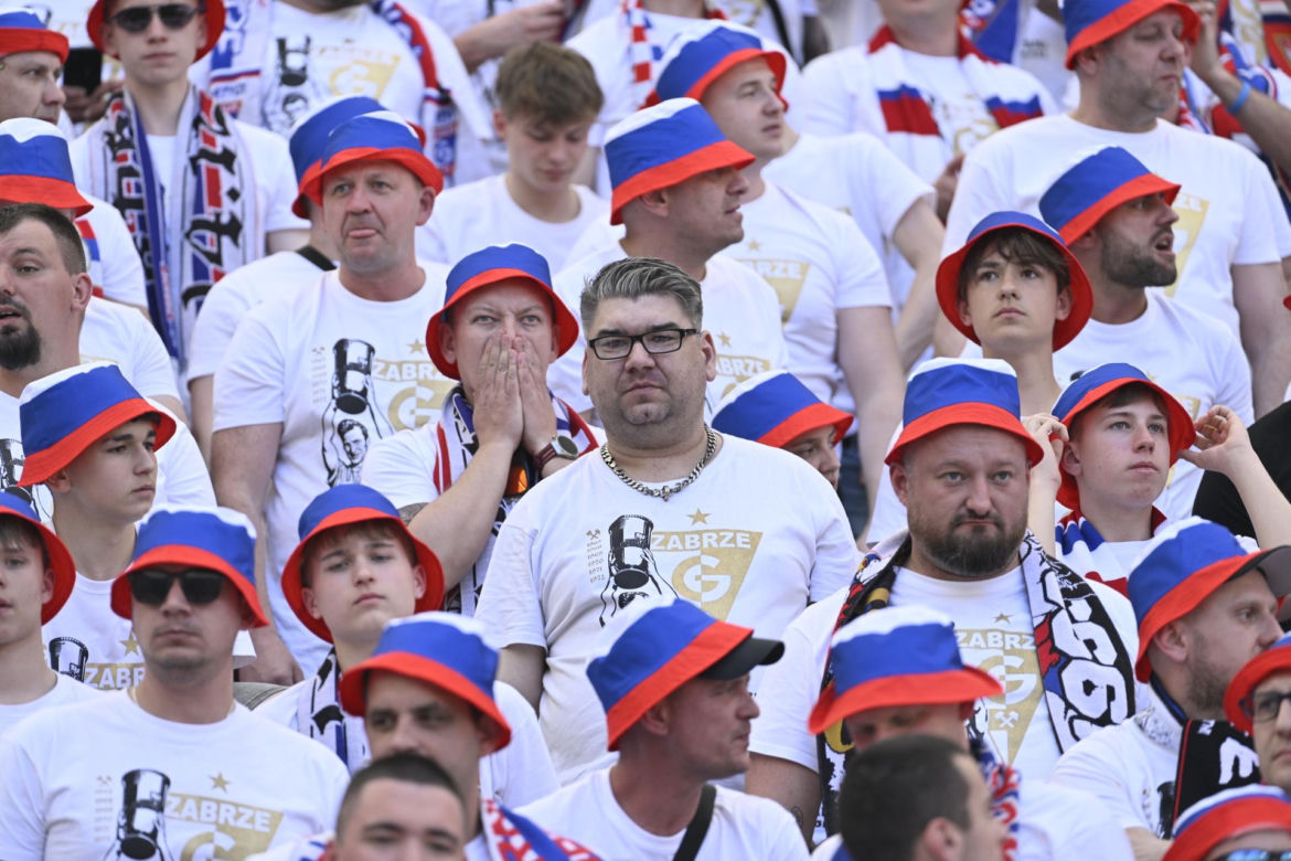 Kibice na finale Pucharu Polski: Górnik - Raków