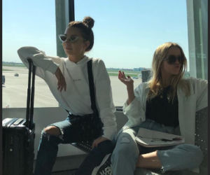 Julia Wieniawa i Jessica Mercedes w Cannes