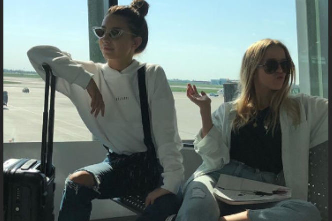 Julia Wieniawa i Jessica Mercedes w Cannes