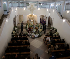 Pogrzeb ofiar zbrodni w Skawinie