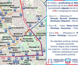 Zmiany w kursowaniu autobusów w Koszalinie. To w związku z przebudową ulicy Młyńskiej