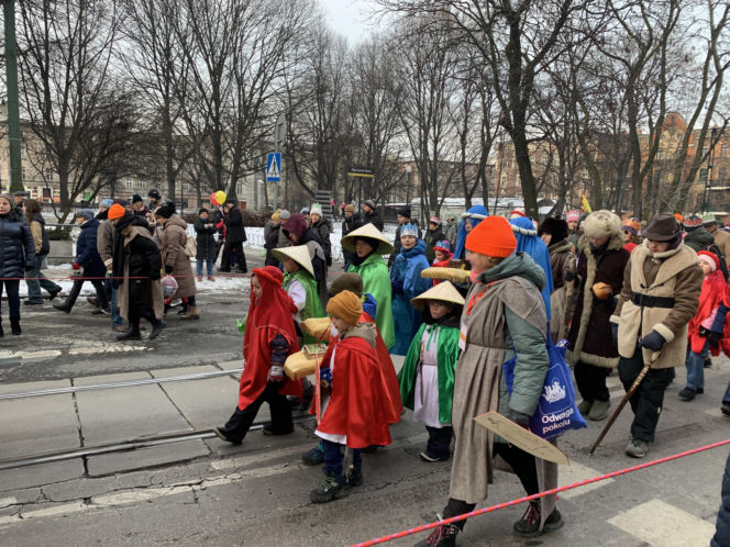 Orszak Trzech Króli w Katowicach przeszedł do Archikatedry