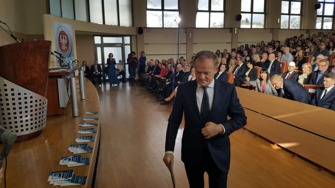 Donald Tusk w Białymstoku. V Festiwal Dyplomatyczny