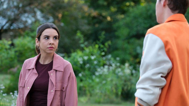 M jak miłość odc. 1899. Aneta (Ilona Janyst), Michał (Igor Pawłowski)