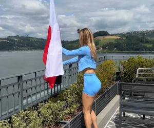 Doda wywiesiła flagę Polski. Mówi o Wołyniu