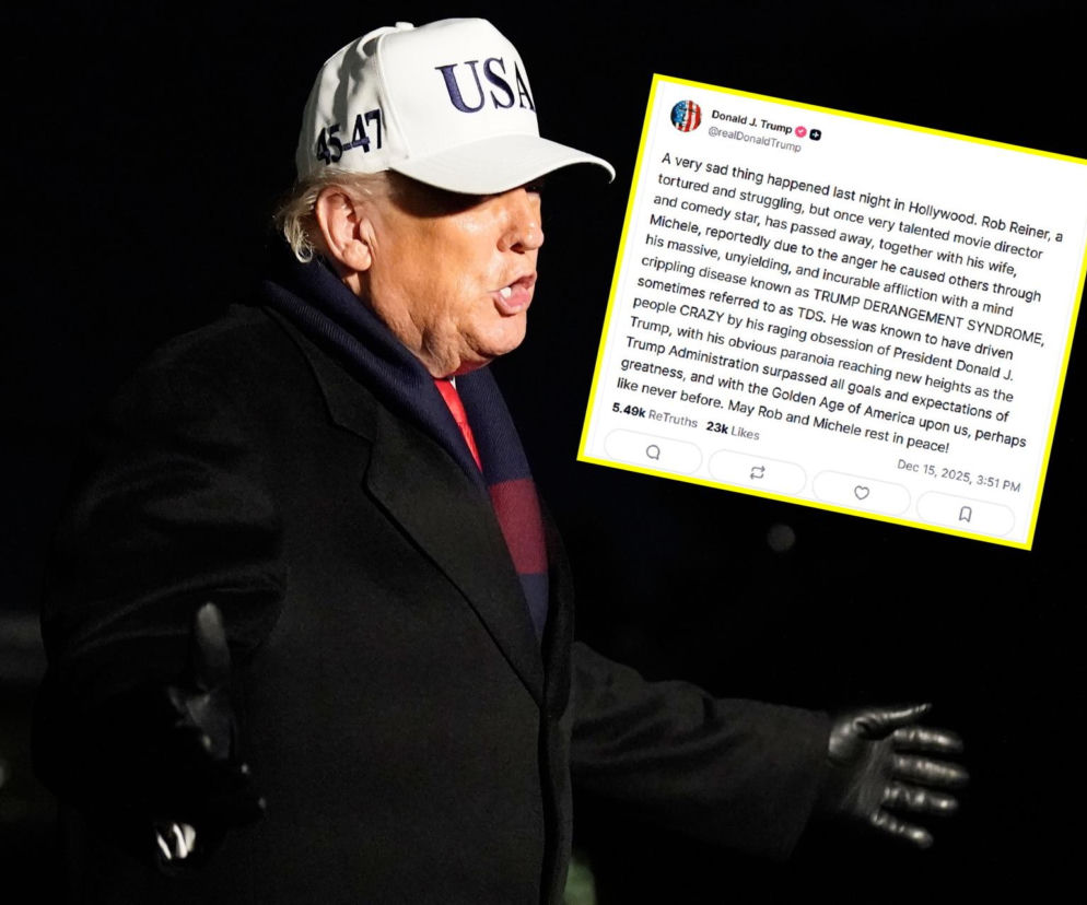 Trump zszokował wpisem o zamordowanym reżyserze. Oburzył nawet republikanów