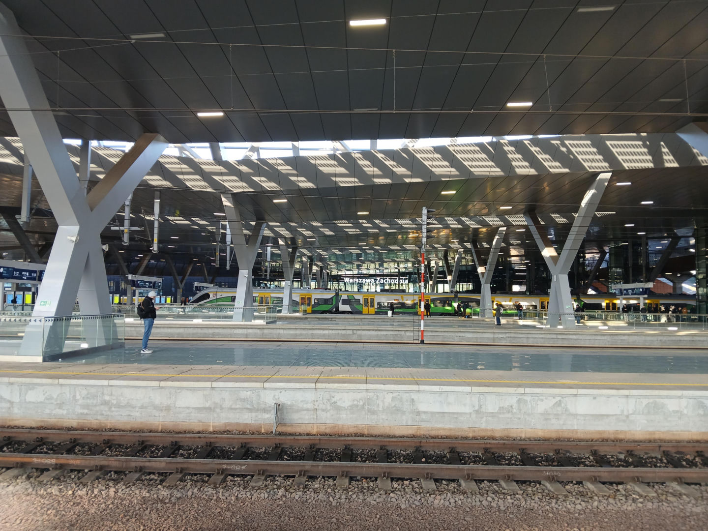 Dworzec kolejowy Warszawa Zachodnia po otwarciu
