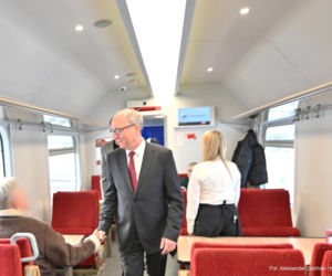 Marszałek Czarzasty pojechał pociągiem do Berlina