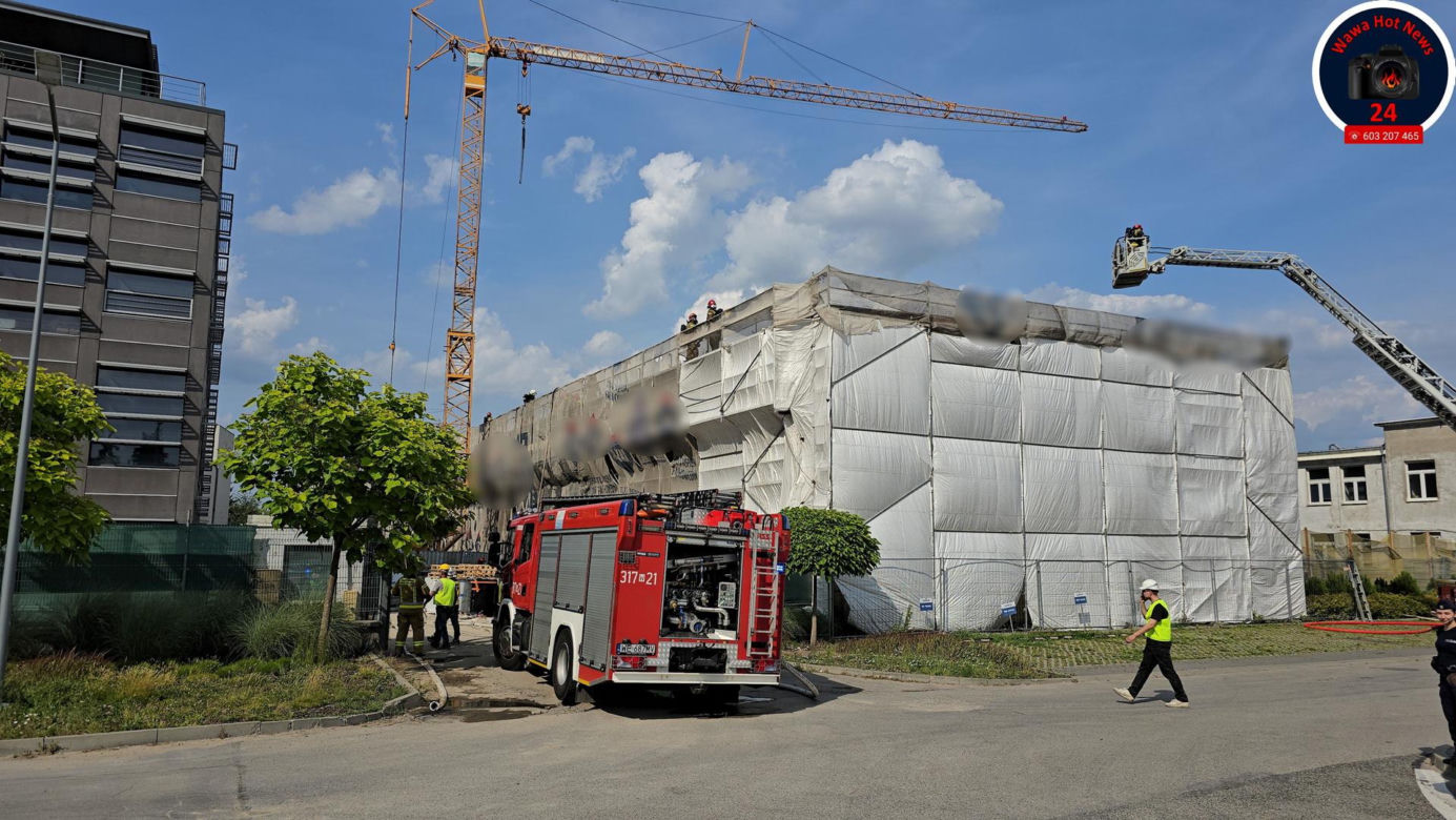 Pożar w Instytucie Lotnictwa w Warszawie! Ewakuacja 25 osób