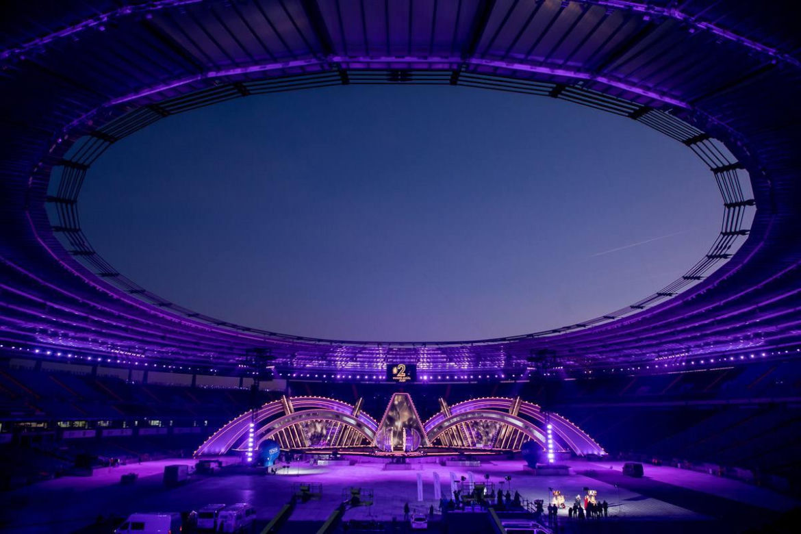 Ostatnie przygotowania na Sylwester z Dwójką na Stadionie Śląskim. Zobacz najnowsze zdjęcia z prób artystów