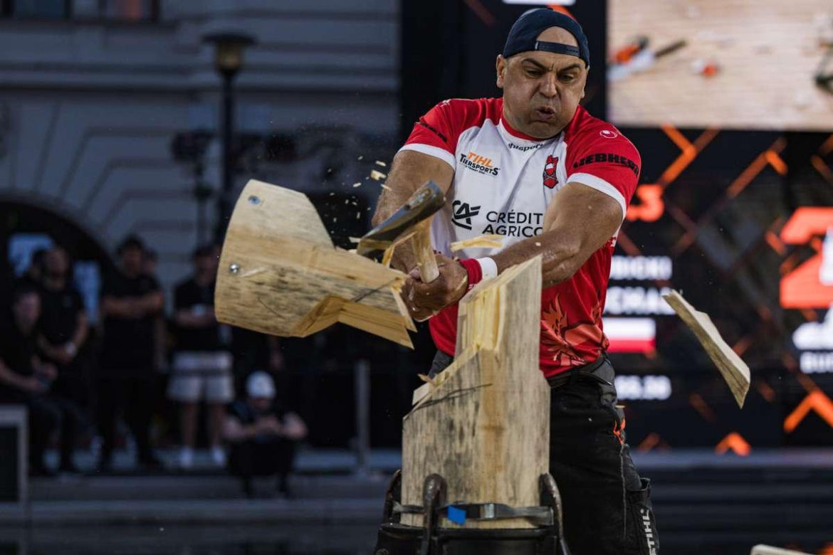 Michał Dubicki, drwal Stihl Timbersports