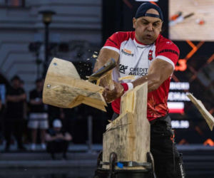 Michał Dubicki, drwal Stihl Timbersports