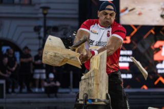 Michał Dubicki, drwal Stihl Timbersports