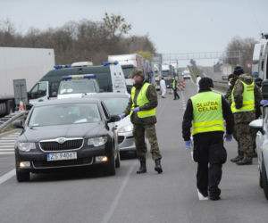 Kontrole graniczne na przejściu w Kołbaskowie
