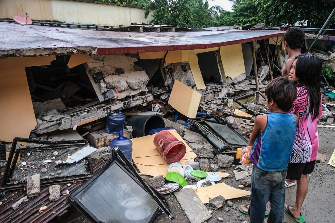 Trzęsienie ziemi na Filipinach.