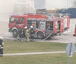 Pożar w zakładach drobiarskich w Iławie. Podsumowanie działań