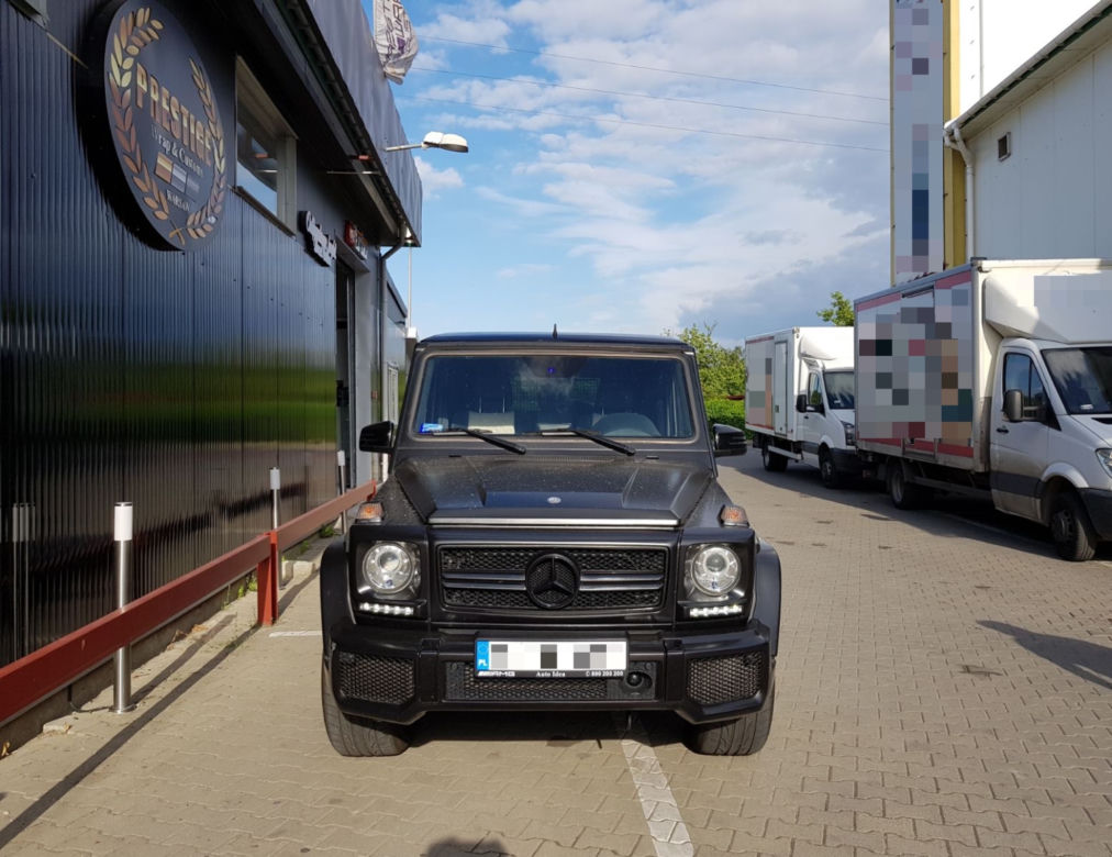 Mercedes-AMG G63, auto Wojtka Szczęsnego