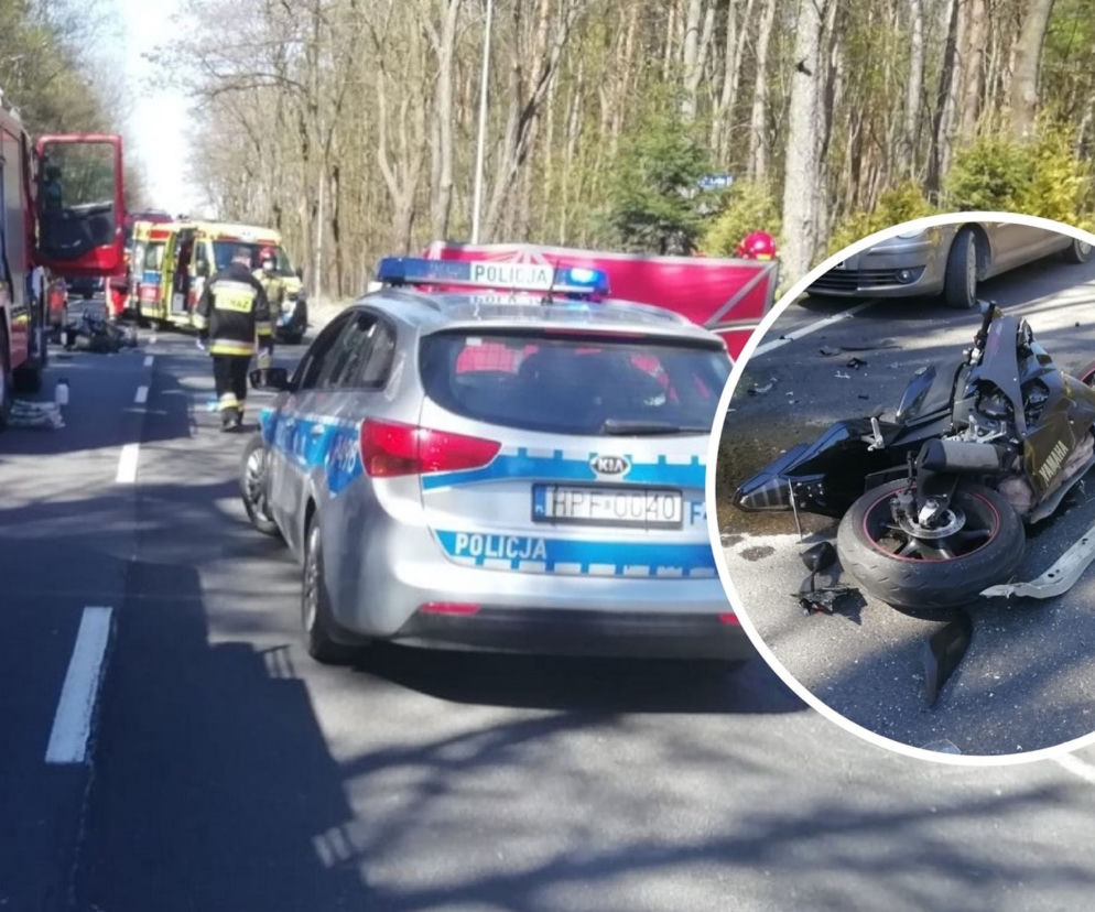 Groźny wypadek w Gomunicach. 19-latka zabrana do szpitala śmigłowcem LPR. Co tam się stało?