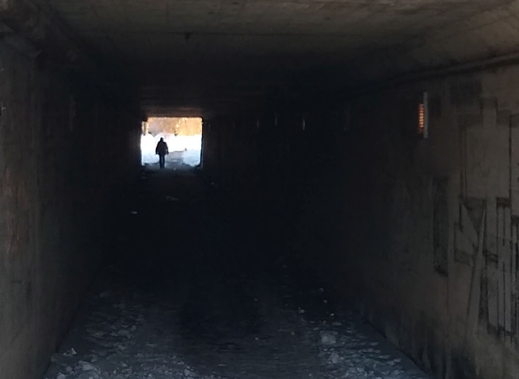 Tunel grozy w Białymstoku
