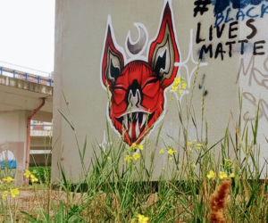Murale na filarach Trasy Zamkowej